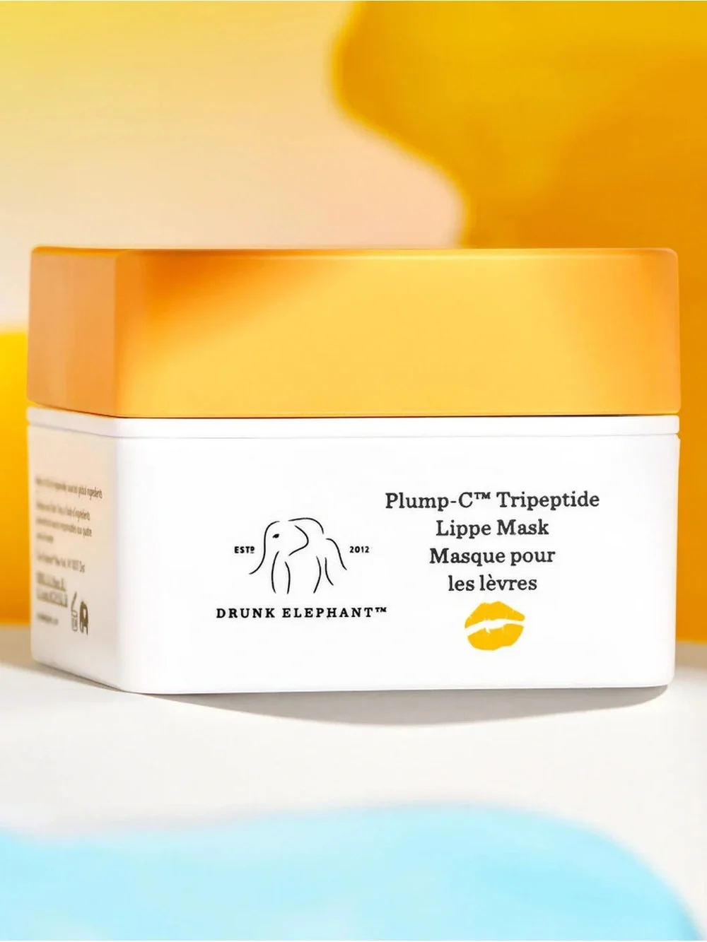 Drunk Elephant Plump-C™ Tripeptide Lippe Mask with Vitamin C NIB